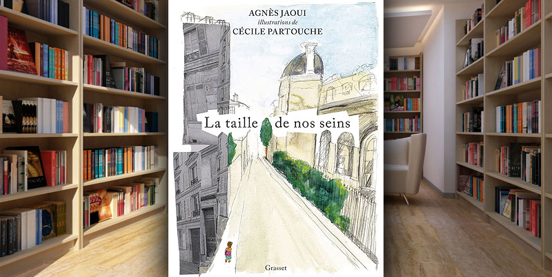 illustration de ''La taille de nos seins'' d'Agnès Jaoui