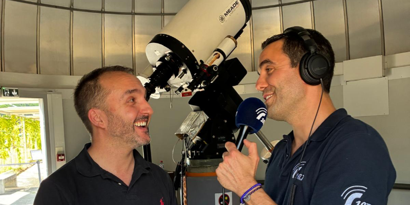Une émission 100% spatiale : Le 107.7 en direct de la Cité de l’espace à Toulouse