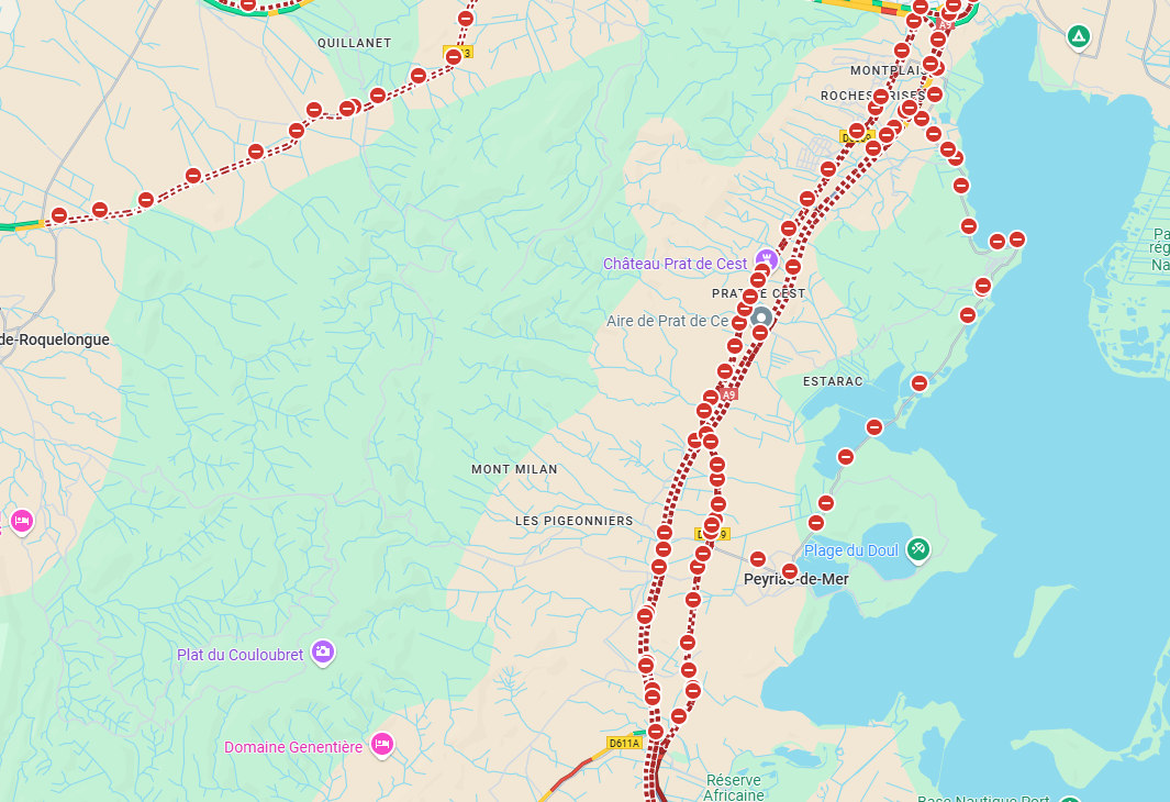Alerte Rouge : Un nouvel incendie dans l'Aude coupe l'Autoroute A9 à Narbonne