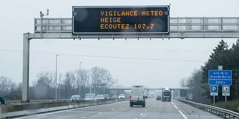 illustration de Épisode neigeux : vigilance pour les vacanciers sur A72 et A89 dans le Massif Central