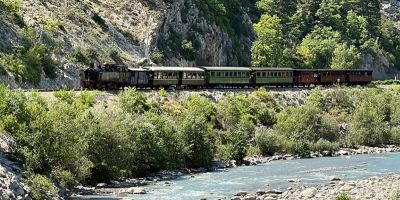 Le train des pignes, balade le long du Var