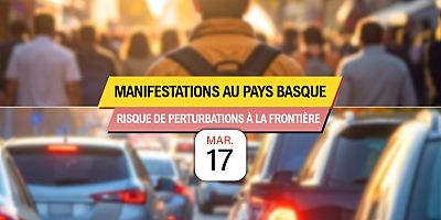 Grève générale du 17 mars au Pays basque : quelles conséquences sur l'autoroute côté français ?