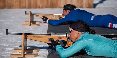 Découverte du biathlon dans la vallée de l'Ubaye pour petits et grands