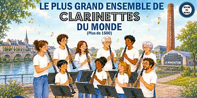 1500 clarinettistes attendus pour le concert de tous les records à Châtellerault